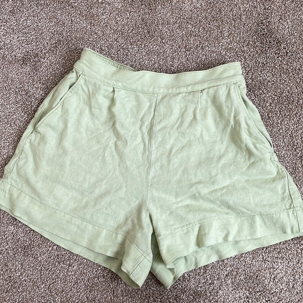 Abercrombie Linen Shorts